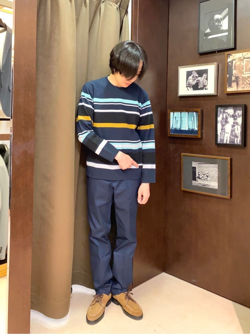 コバヤシさんの「TAKEO KIKUCHI｜【オフィスカジュアル対応】ドレス チノパンツ」を使ったコーディネート