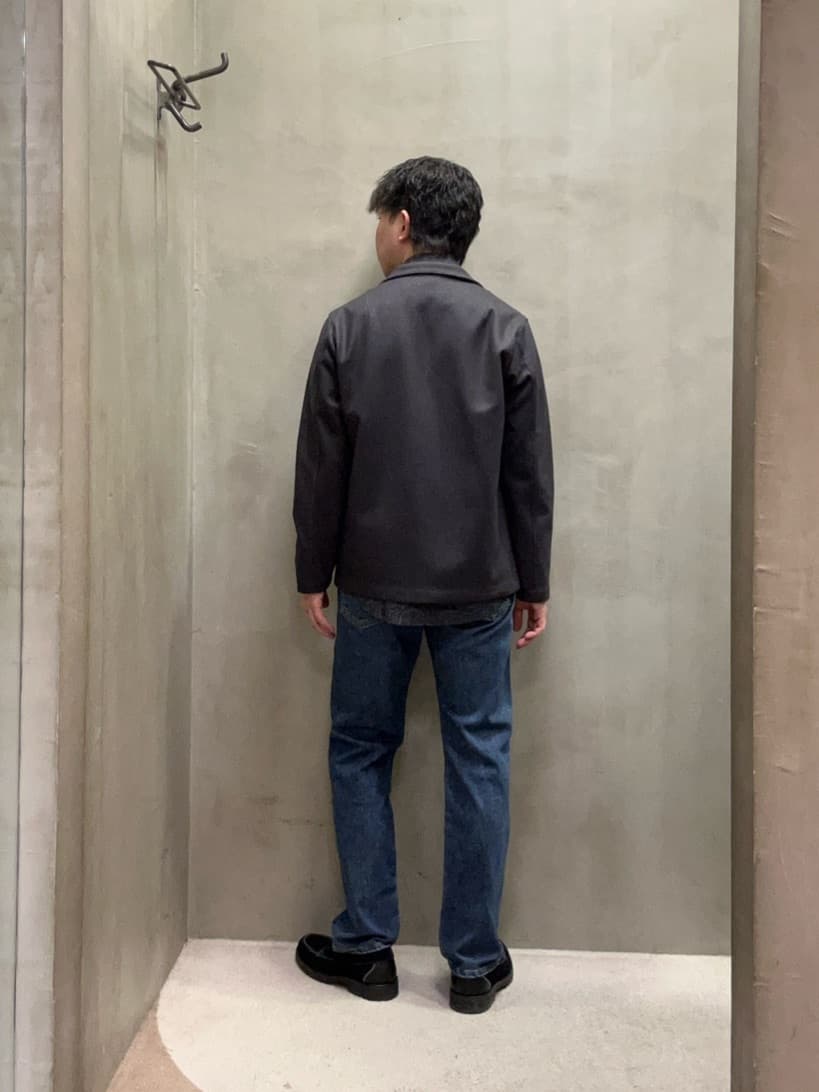 コウノ モトヤさんの「TAKEO KIKUCHI｜【DOWN FABRIC】ダウンファブリック スタンドカラーブルゾン」を使ったコーディネート