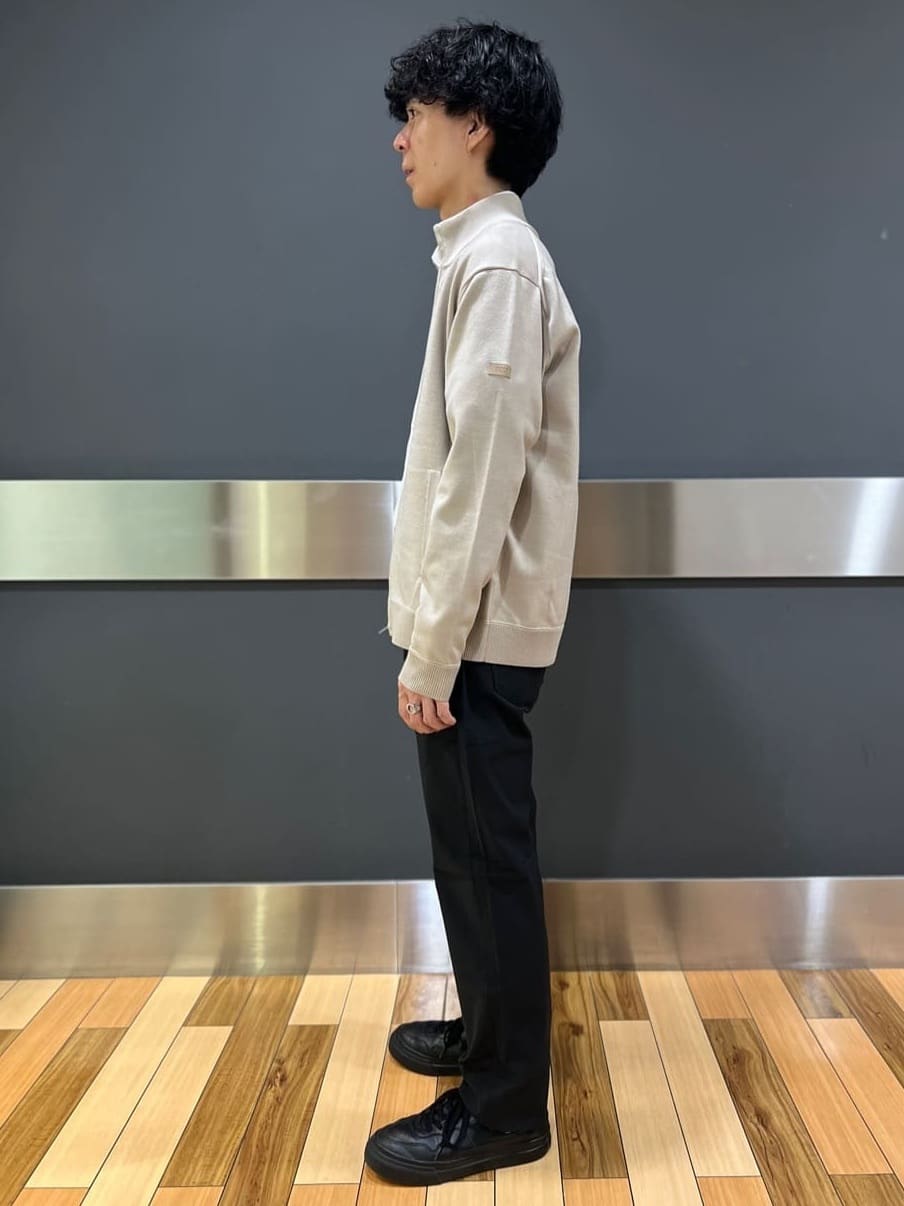 yutoさんの「TAKEO KIKUCHI｜【Made in JAPAN】播州織 ストレッチ パンツ」を使ったコーディネート