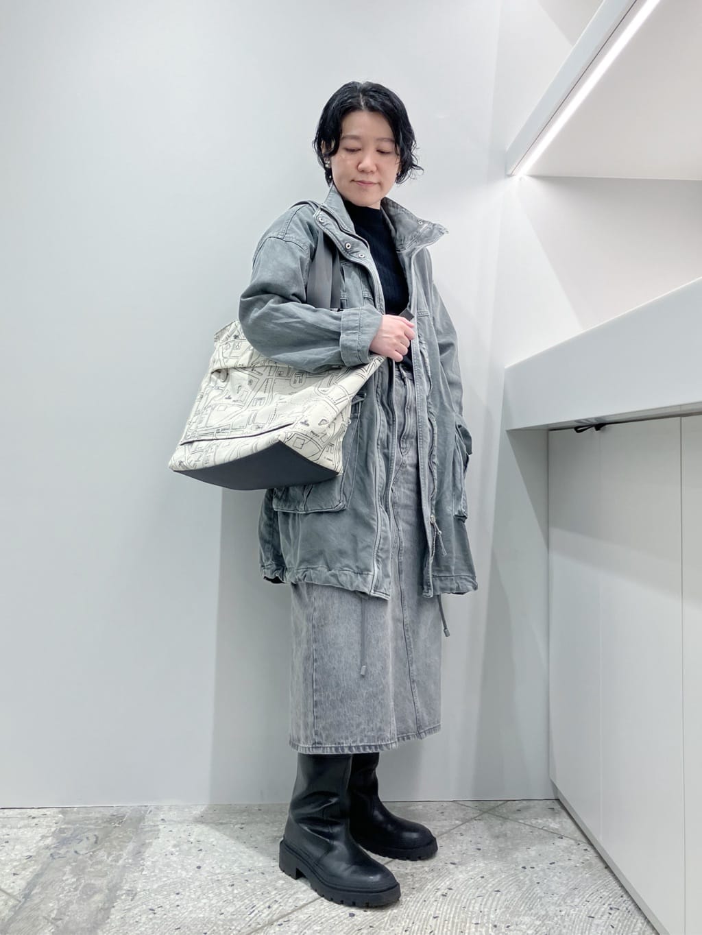 Cさんの「HIROKO HAYASHI｜COMODA（コモダ） ボストンバッグ」を使ったコーディネート