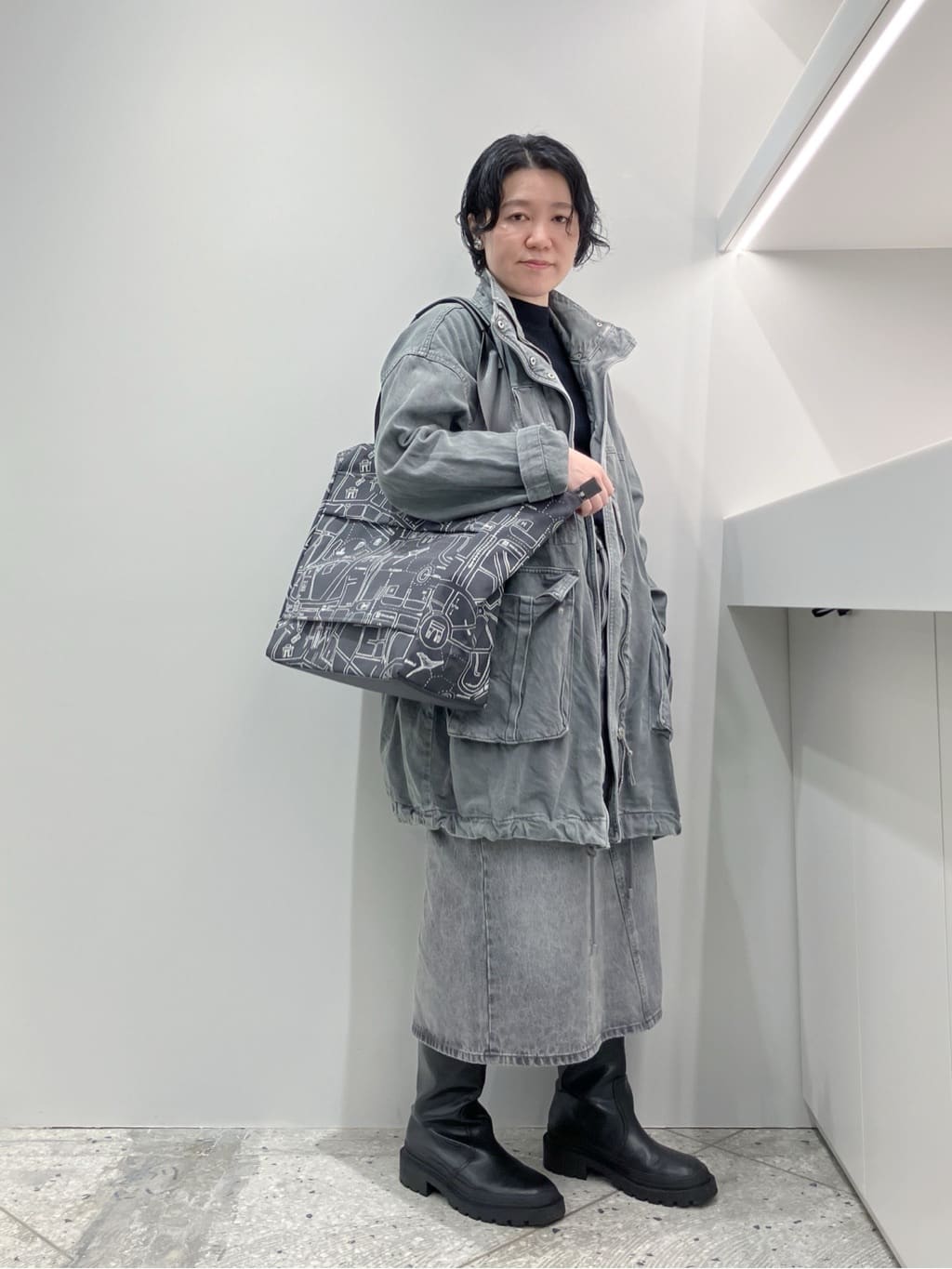 Cさんの「HIROKO HAYASHI｜COMODA（コモダ） ボストンバッグ」を使ったコーディネート