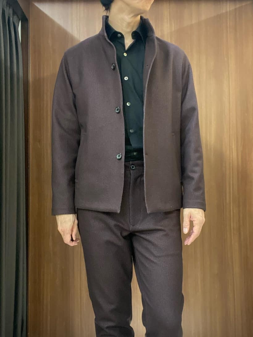 かたやまさんの「TAKEO KIKUCHI｜【DOWN FABRIC】ダウンファブリック スタンドカラーブルゾン」を使ったコーディネート