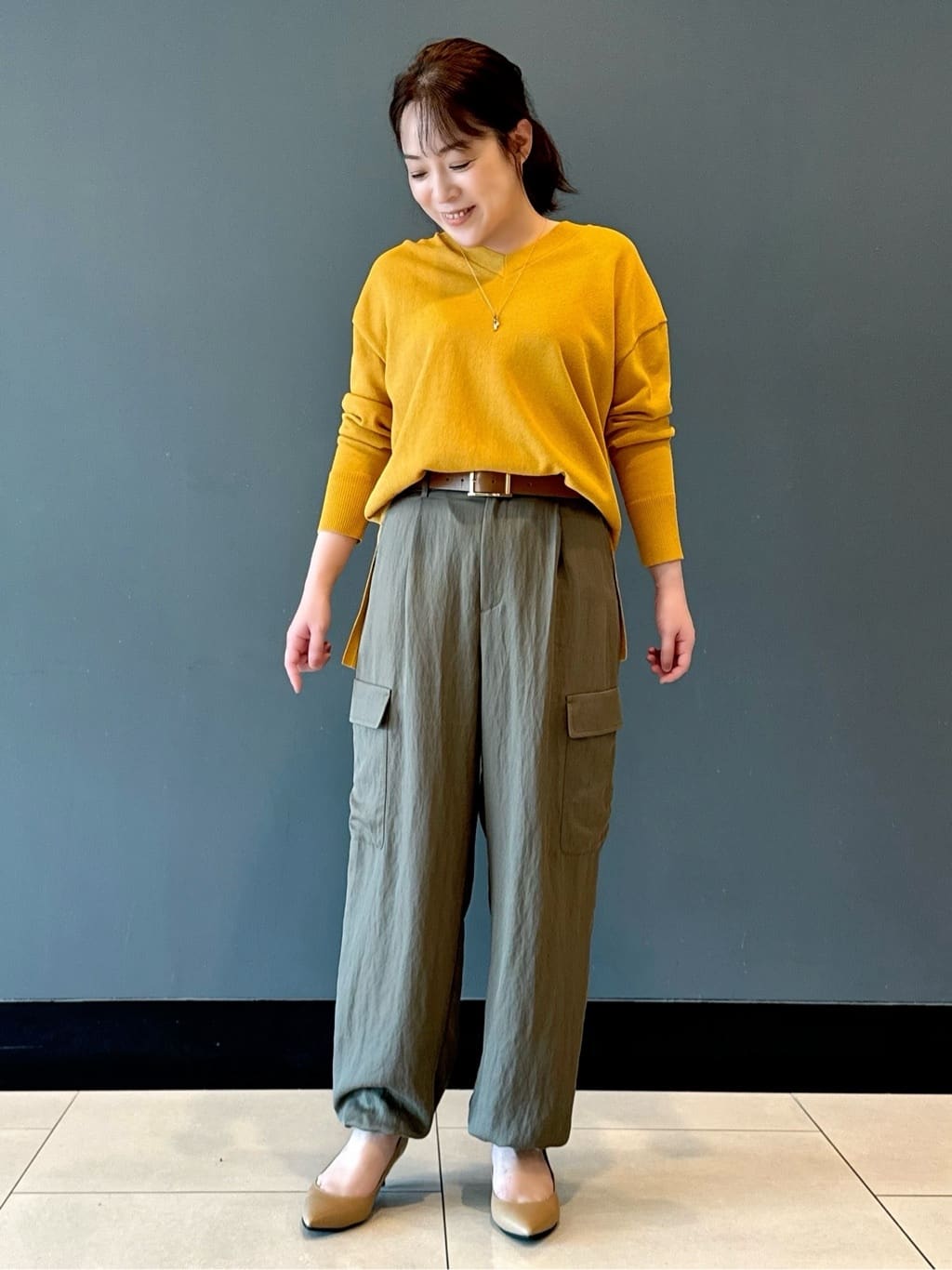 yukiさんの「UNTITLED｜【日本製・本革】Comfit Dresser Pumps（コンフィットドレッサーパンプス）」を使ったコーディネート
