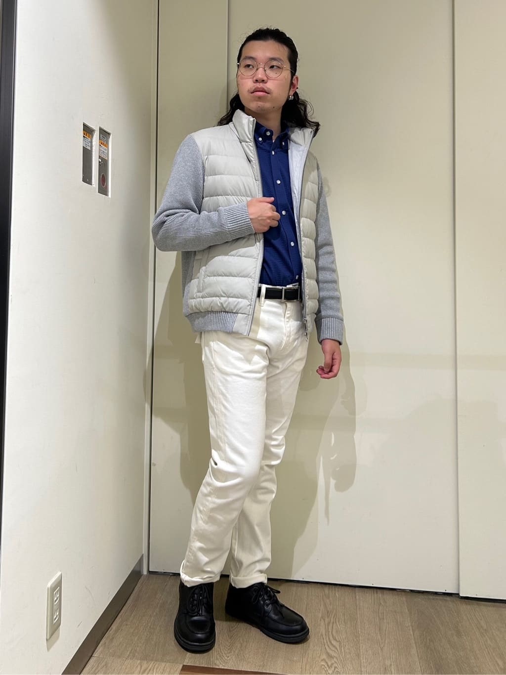 KATTUUさんの「TAKEO KIKUCHI｜【Sサイズ～】ストレッチ デニム パンツ」を使ったコーディネート