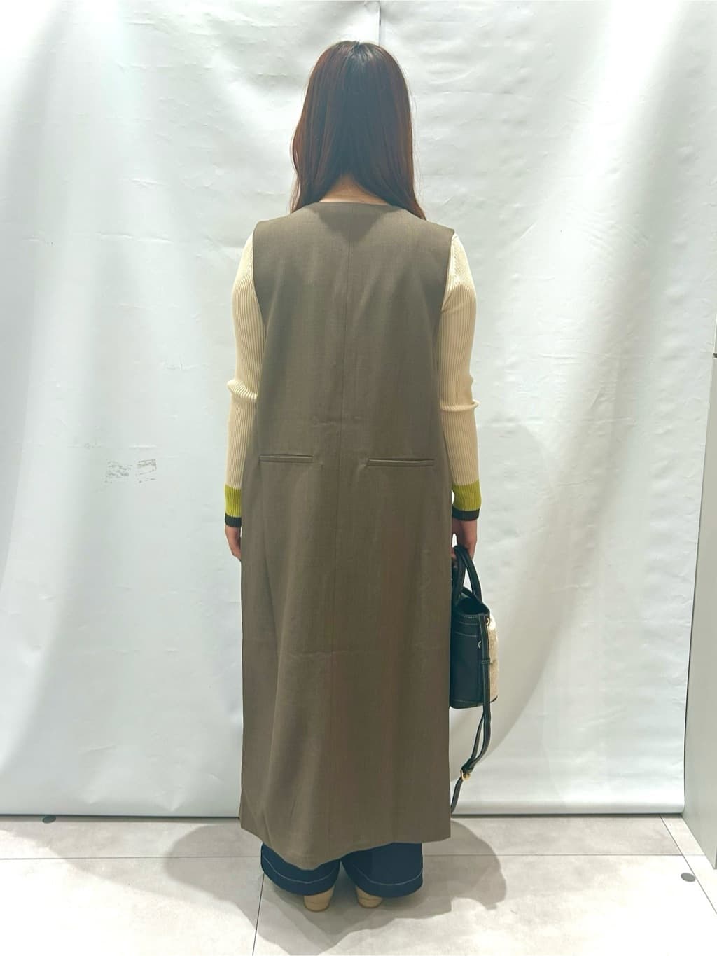 dropさんの「THE SHOP TK｜【美脚/オ―ルシーズン】デニムマリンパンツ/洗濯機OK」を使ったコーディネート