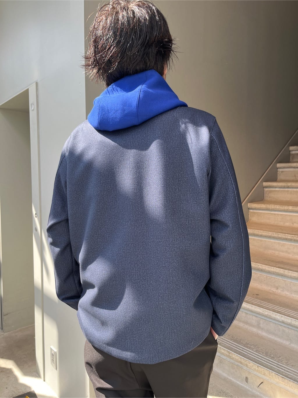 Shintaroさんの「TAKEO KIKUCHI｜【DOWN FABRIC】ダウンファブリック スタンドカラーブルゾン」を使ったコーディネート