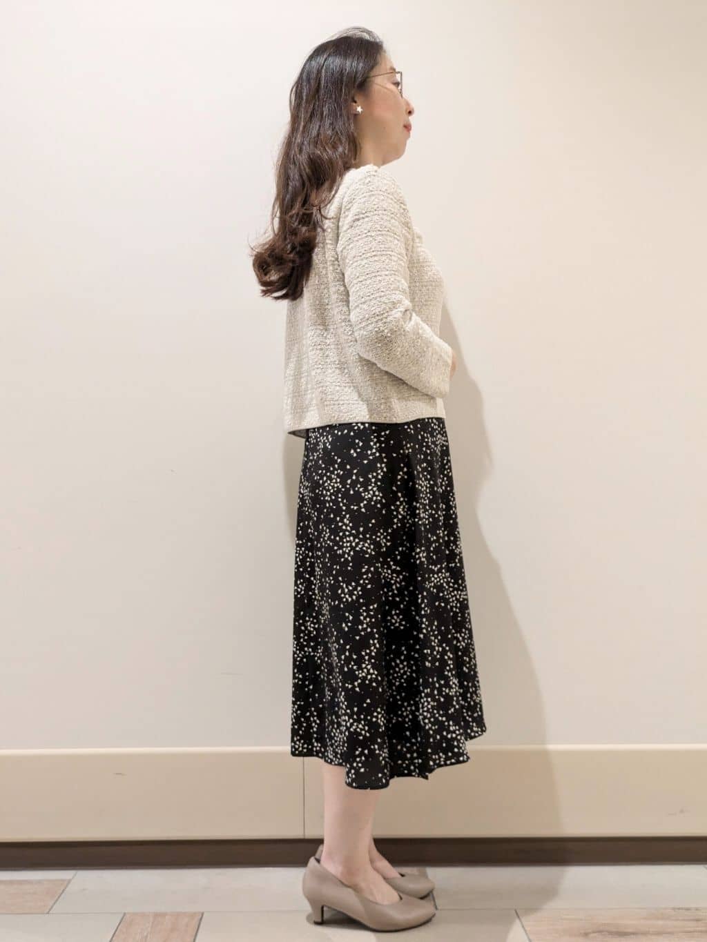 imamiさんの「Reflect｜◆【フォーマル/マシンウォッシュ可】フラワープリントワンピース」を使ったコーディネート