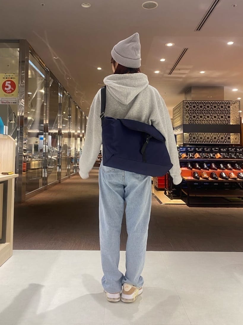 ウミさんの「TAKEO KIKUCHI｜ラスタウォーカーニットCAP」を使ったコーディネート
