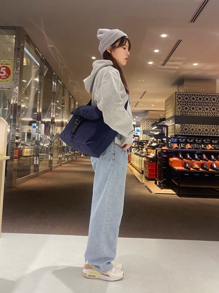 ウミさんの「TAKEO KIKUCHI｜ラスタウォーカーニットCAP」を使ったコーディネート