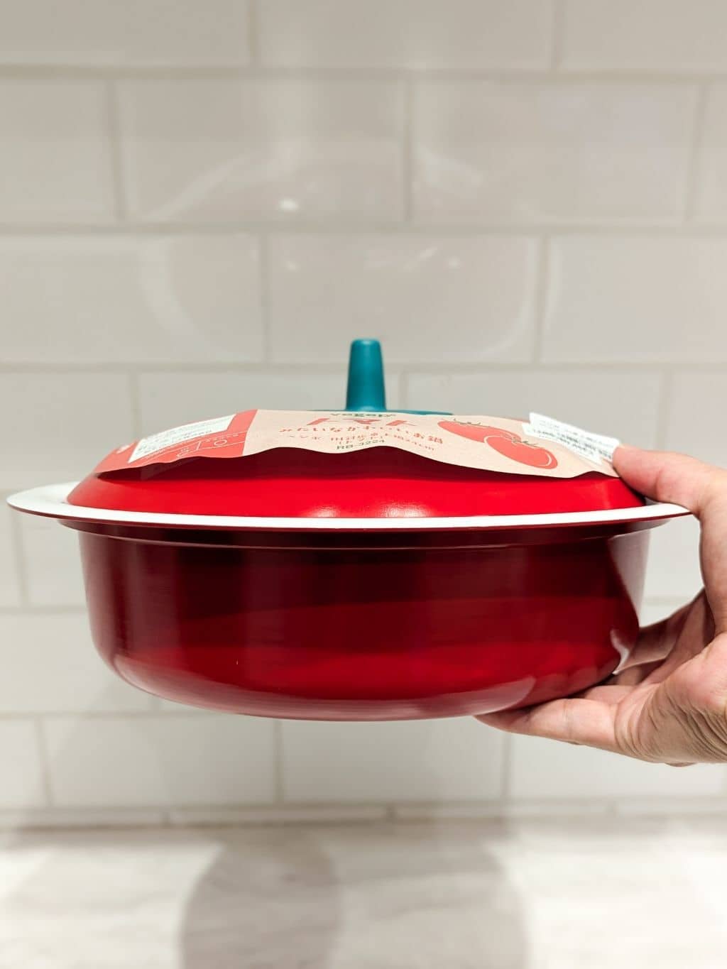 シモさんの「212 KITCHEN STORE｜べジポ IH対応ミニ卓上鍋 19cm トマト」を使ったコーディネート