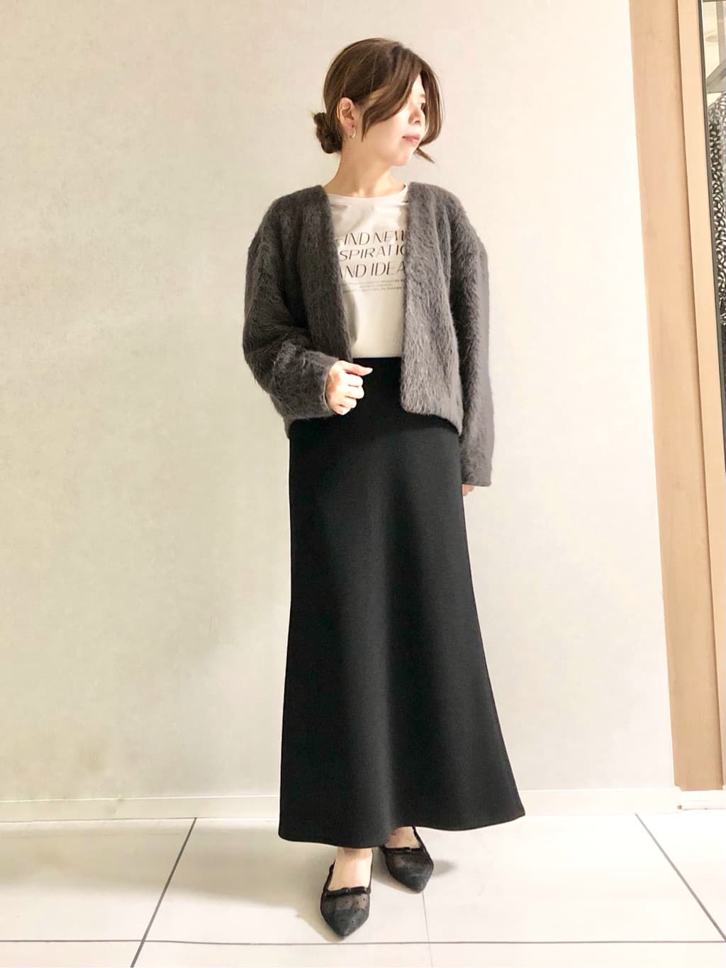 sayuさんの「UNTITLED｜【柔らか／A4サイズ対応】スパンコールトート」を使ったコーディネート