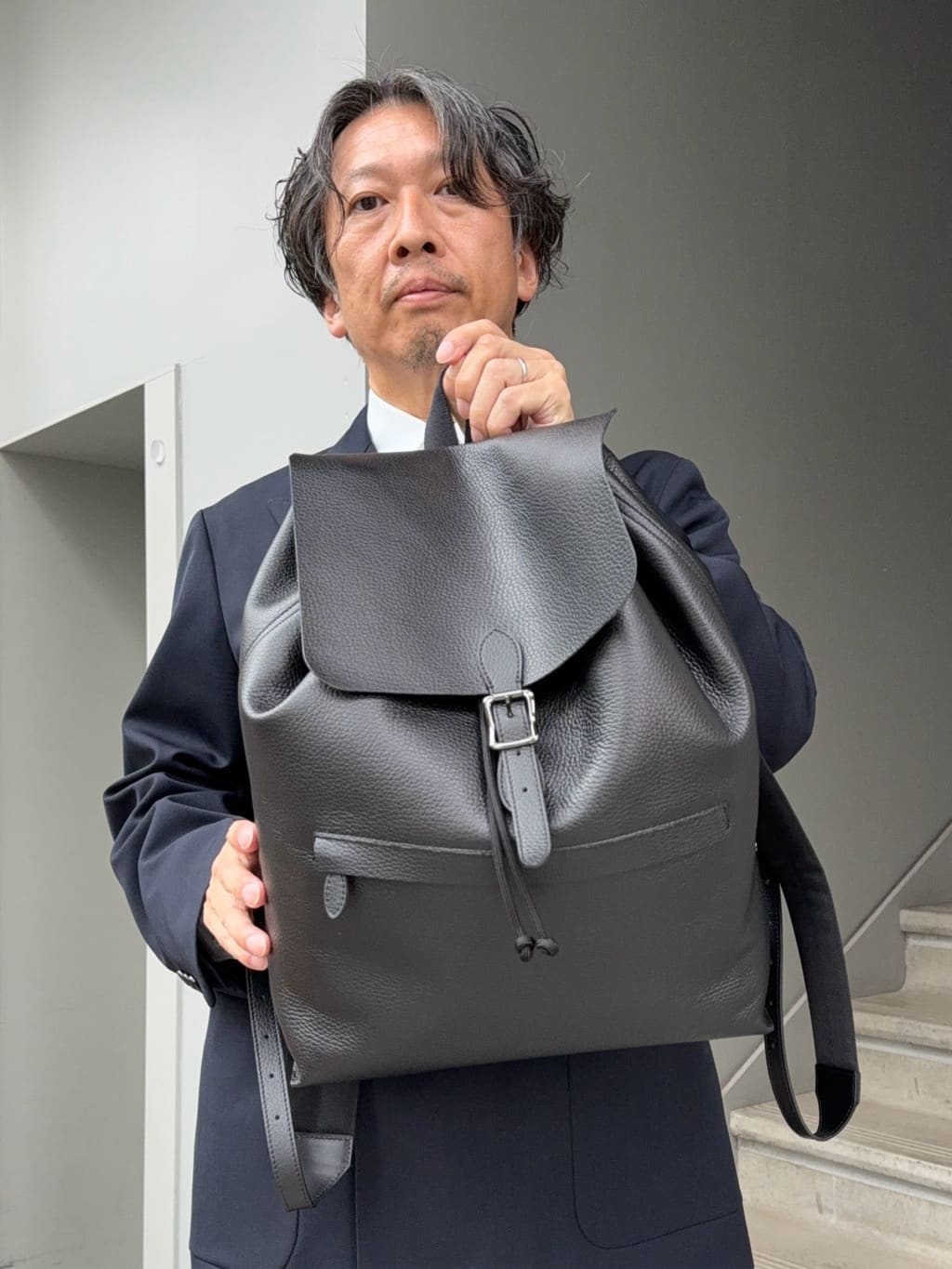 デザイナーTAKEman さんの「TAKEO KIKUCHI｜【THE FLAGSHIP】スーピマ ツイル シャツ」を使ったコーディネート