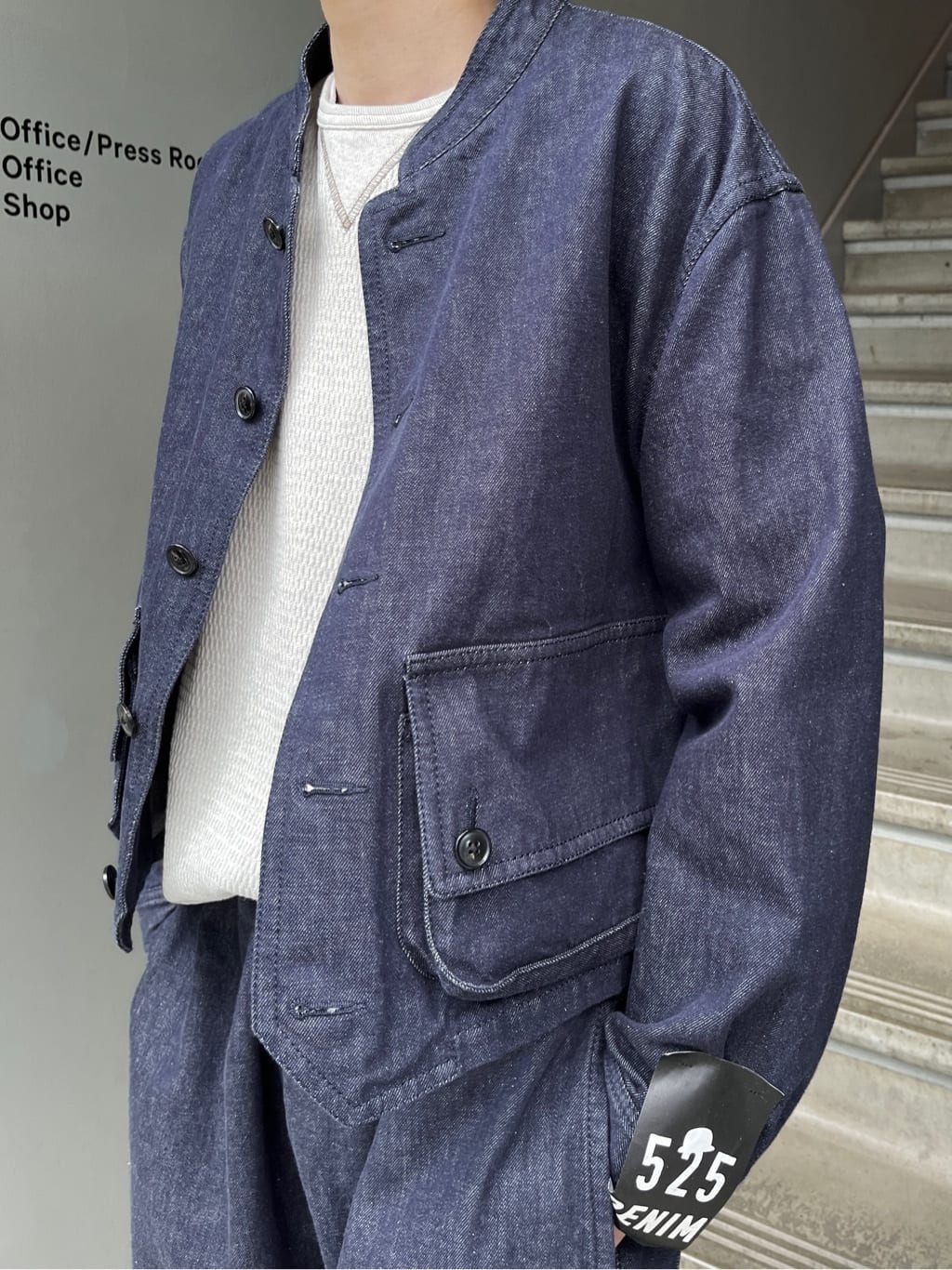 Shintaroさんの「TAKEO KIKUCHI｜40ct&525 厚底プレーントゥシューズ」を使ったコーディネート