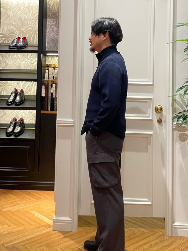鶴田大士さんの「DRESSTERIOR｜【撥水加工/Safari5月号掲載】ローファー」を使ったコーディネート