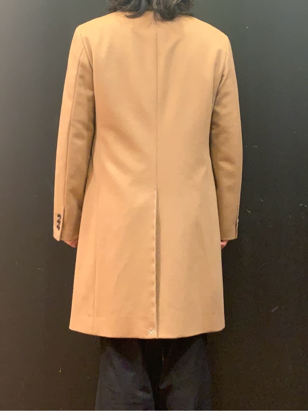 木村剛さんの「TAKEO KIKUCHI｜ウールカシミヤブレンド チェスターコート」を使ったコーディネート