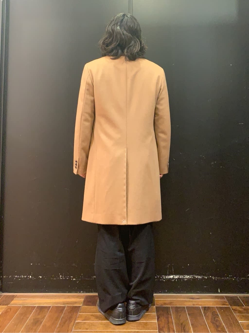木村剛さんの「TAKEO KIKUCHI｜ウールカシミヤブレンド チェスターコート」を使ったコーディネート