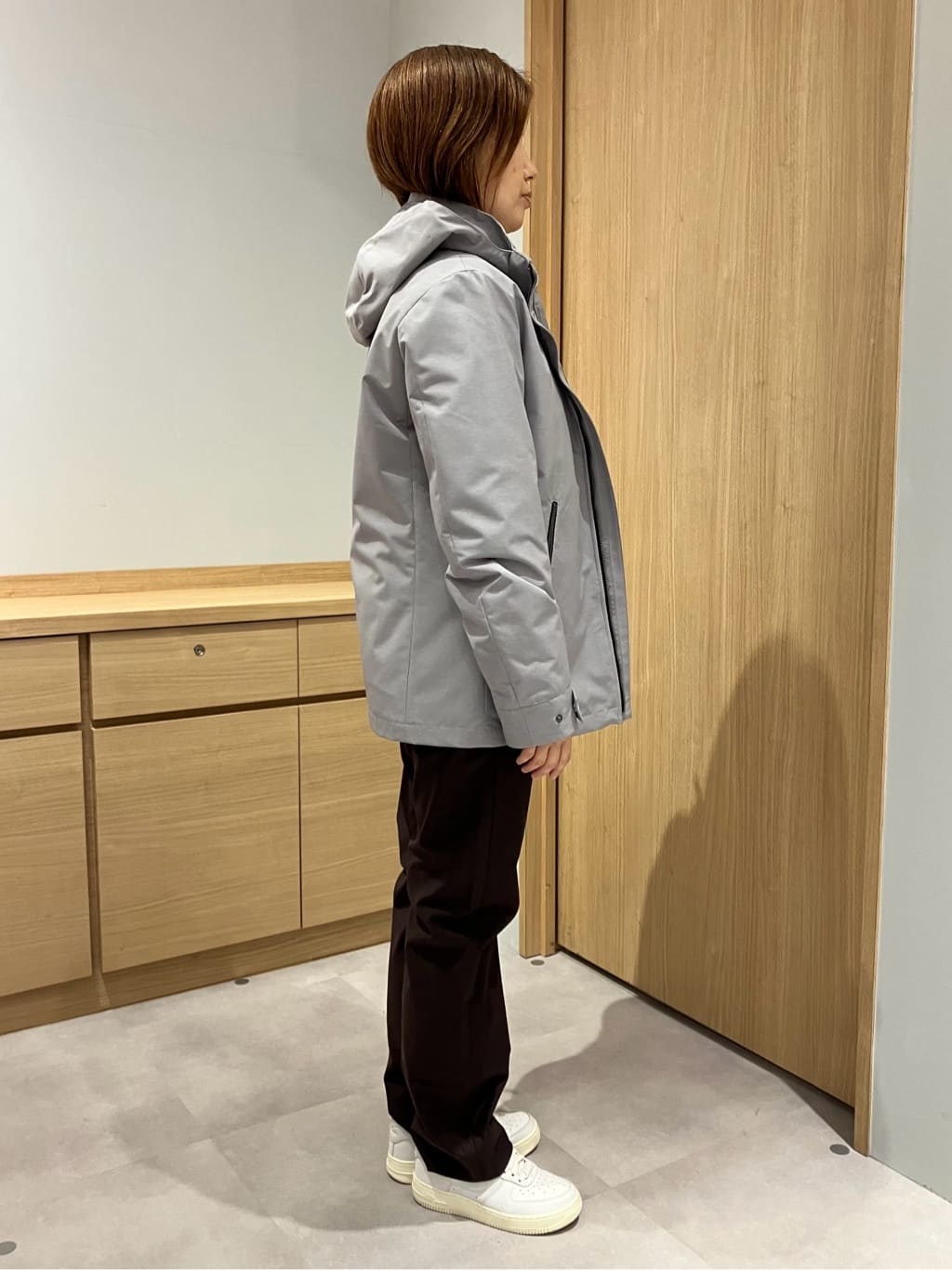 みかさんの「TAKEO KIKUCHI｜【Made in JAPAN】播州織 ストレッチ パンツ」を使ったコーディネート