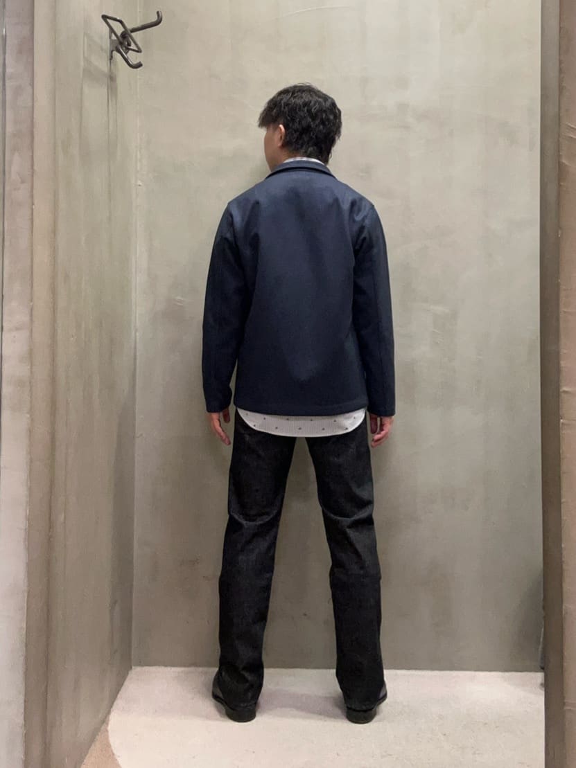 コウノ モトヤさんの「TAKEO KIKUCHI｜【DOWN FABRIC】ダウンファブリック スタンドカラーブルゾン」を使ったコーディネート