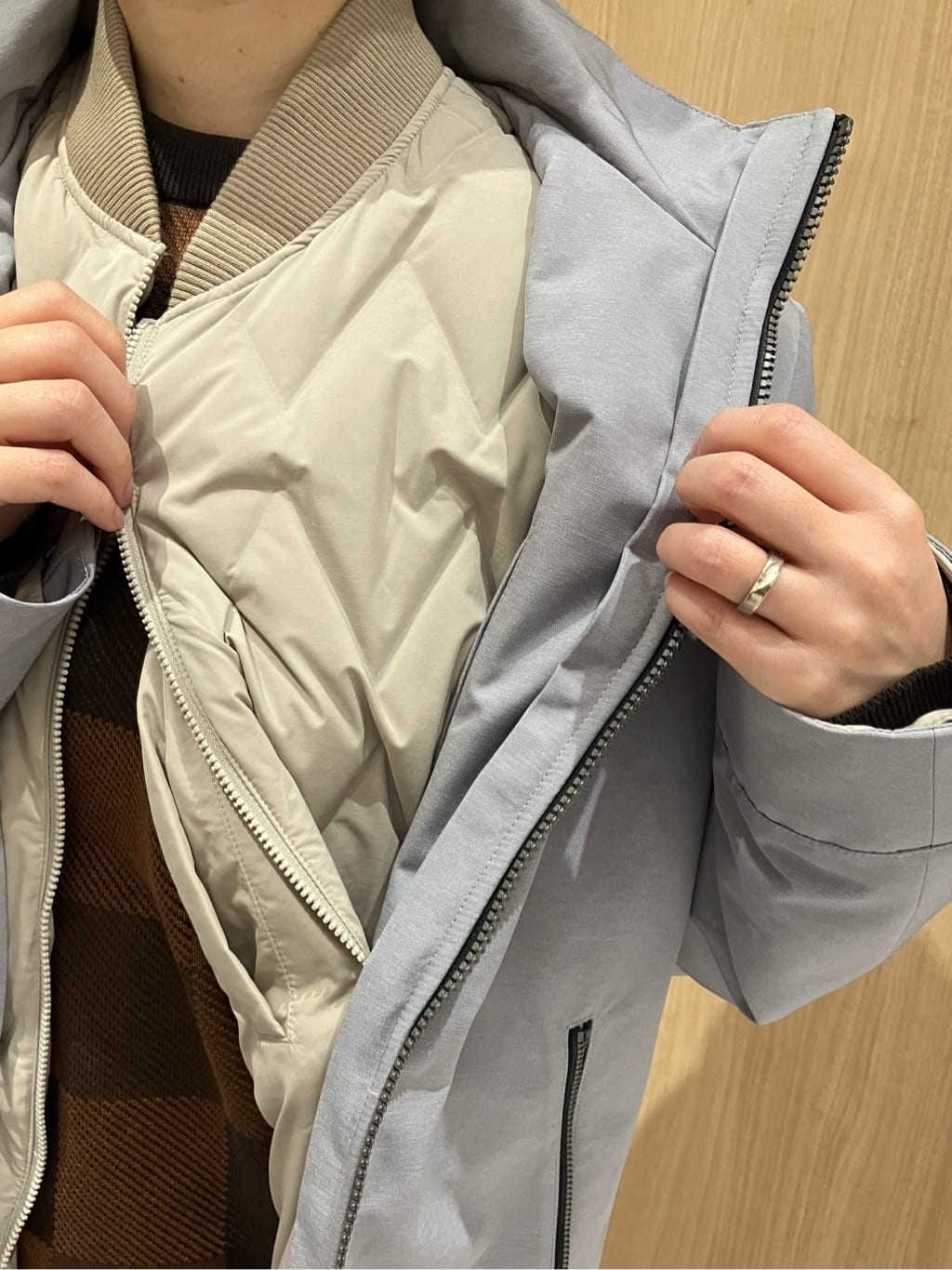 みかさんの「TAKEO KIKUCHI｜【Made in JAPAN】播州織 ストレッチ パンツ」を使ったコーディネート