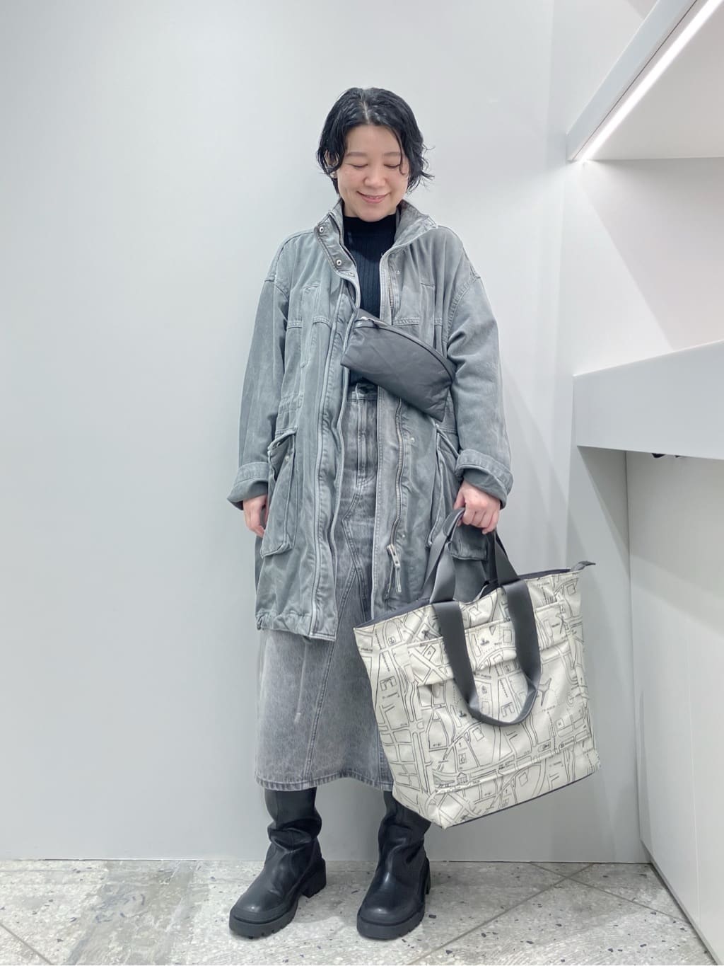 Cさんの「HIROKO HAYASHI｜COMODA（コモダ） ボストンバッグ」を使ったコーディネート