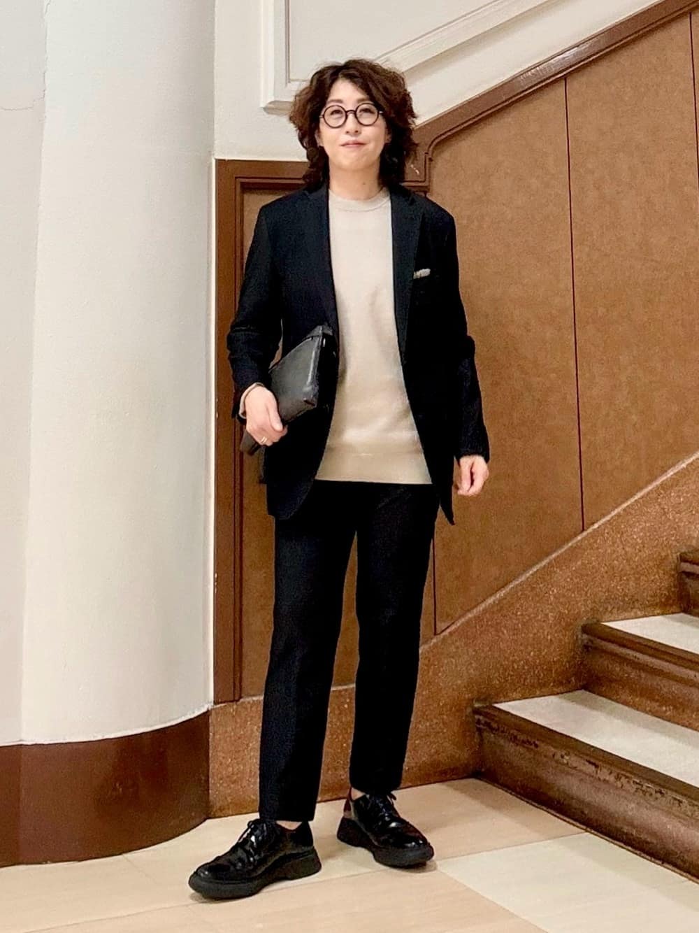 のぐみさんの「TAKEO KIKUCHI｜」を使ったコーディネート