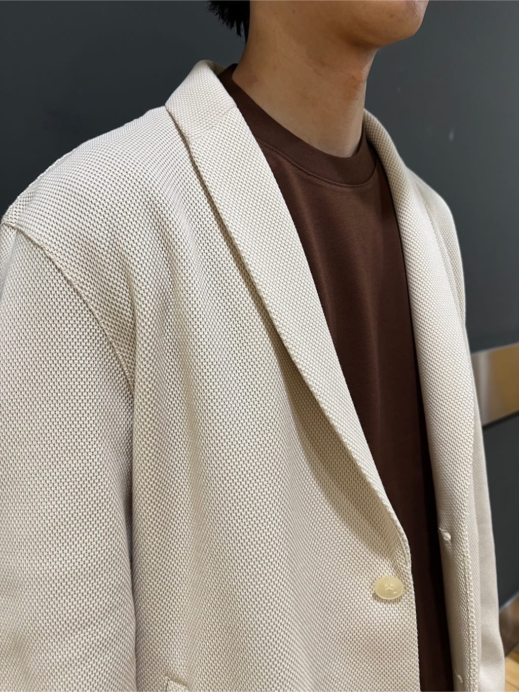 yutoさんの「TAKEO KIKUCHI｜【モンスターストレッチ】日本製 ワンウォッシュ デニムパンツ」を使ったコーディネート