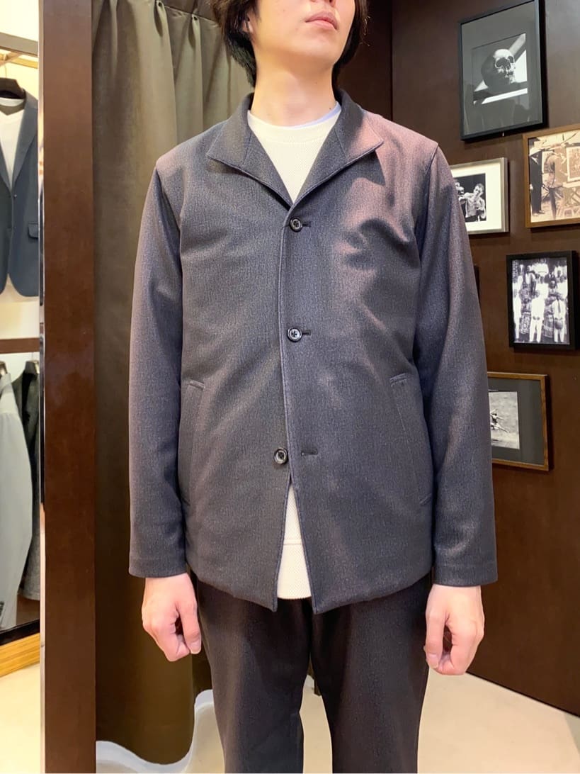 コバヤシさんの「TAKEO KIKUCHI｜【DOWN FABRIC】ダウンファブリック スタンドカラーブルゾン」を使ったコーディネート