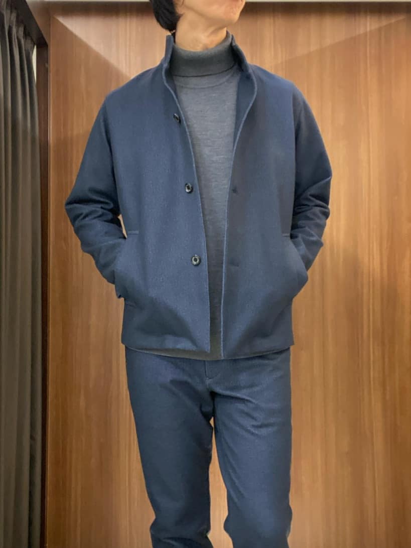 かたやまさんの「TAKEO KIKUCHI｜【DOWN FABRIC】ダウンファブリック スタンドカラーブルゾン」を使ったコーディネート