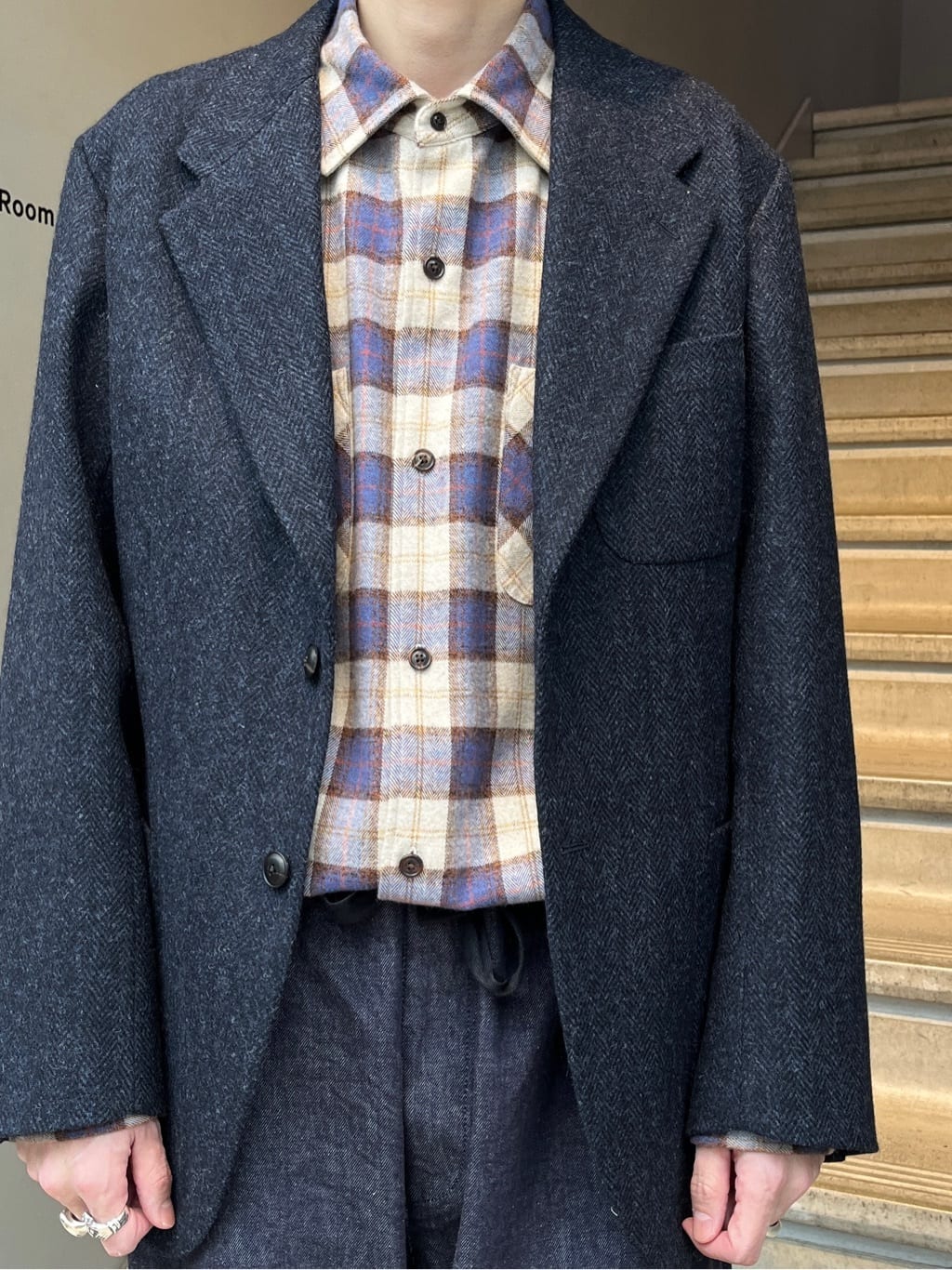 Shintaroさんの「TAKEO KIKUCHI｜40ct&525 厚底プレーントゥシューズ」を使ったコーディネート