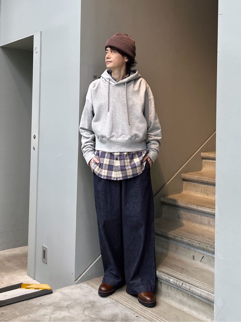 Shintaroさんの「TAKEO KIKUCHI｜40ct&525 厚底プレーントゥシューズ」を使ったコーディネート