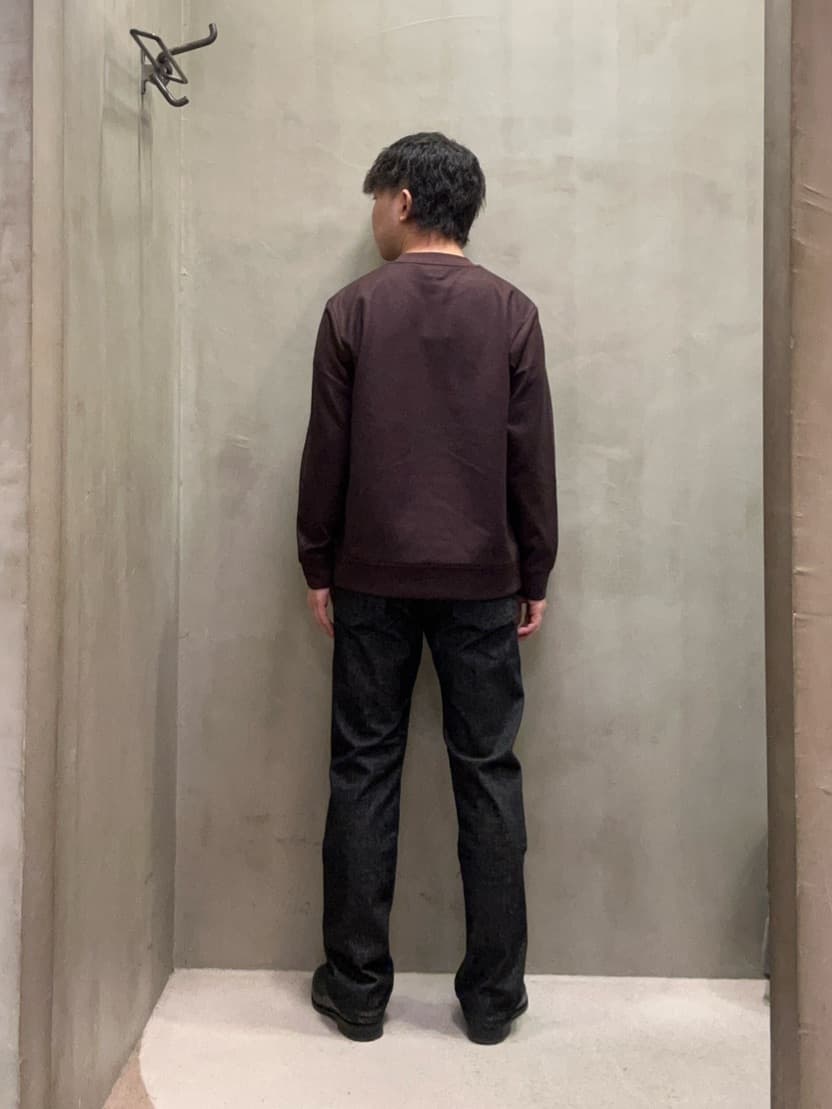 コウノ モトヤさんの「TAKEO KIKUCHI｜【モンスターストレッチ】日本製 ワンウォッシュ デニムパンツ」を使ったコーディネート