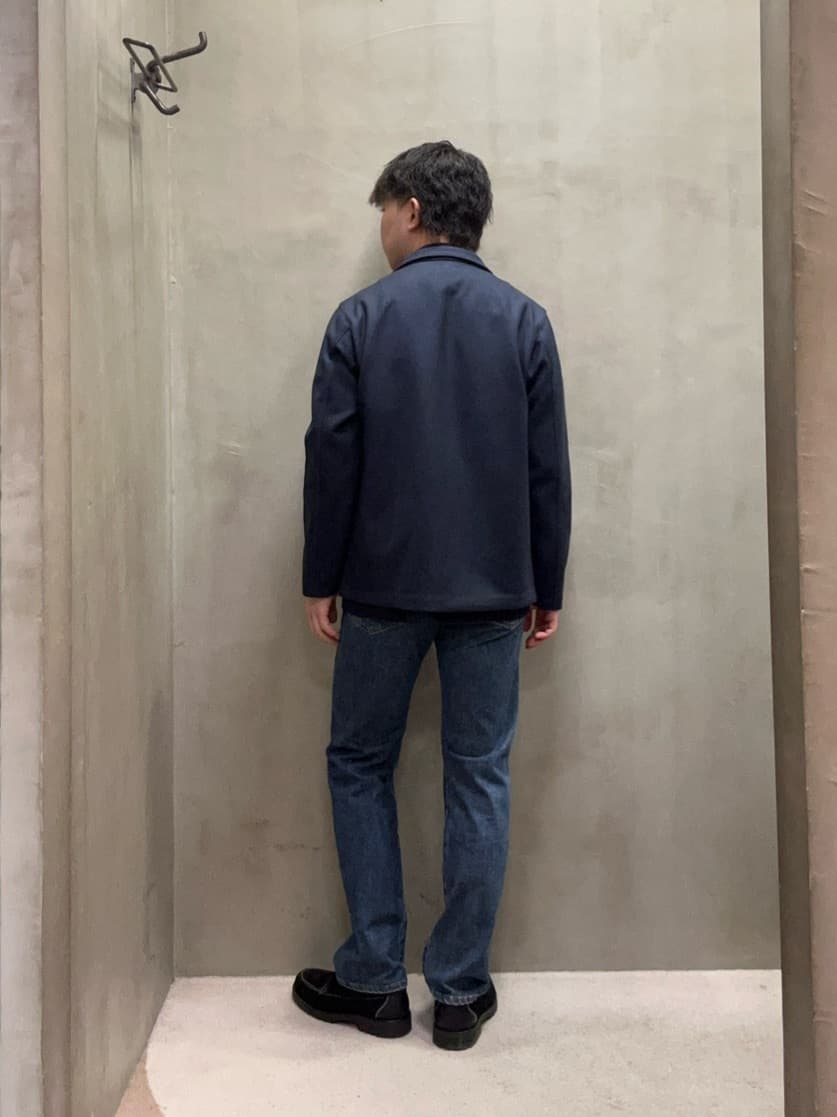コウノ モトヤさんの「TAKEO KIKUCHI｜【DOWN FABRIC】ダウンファブリック スタンドカラーブルゾン」を使ったコーディネート