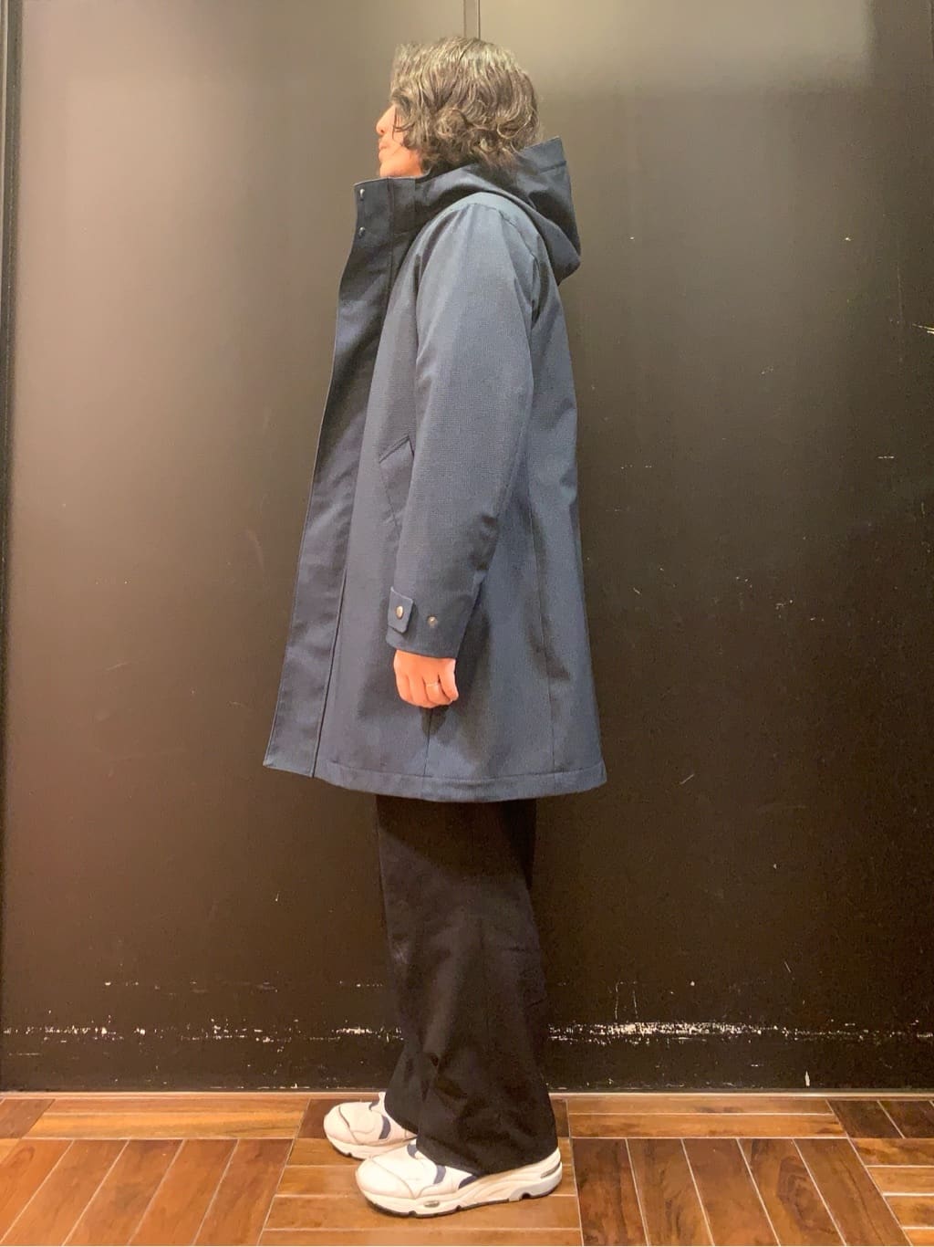 木村剛さんの「TAKEO KIKUCHI｜【3WAY】ハウンズトゥース ダウンライナー コート」を使ったコーディネート