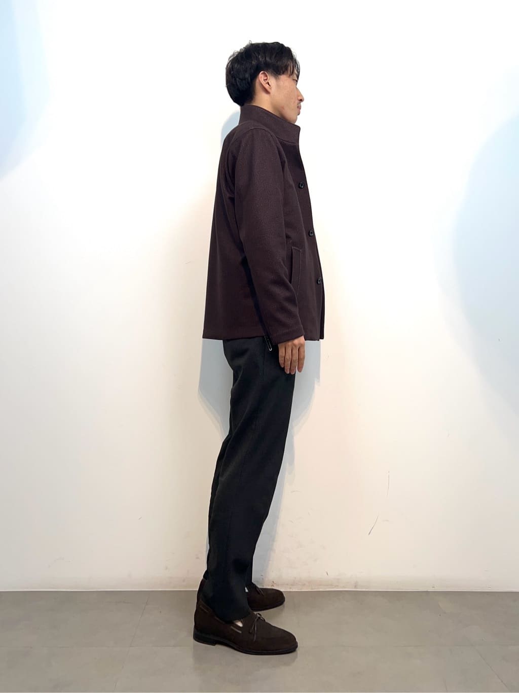 SHOSEIさんの「TAKEO KIKUCHI｜【DOWN FABRIC】ダウンファブリック スタンドカラーブルゾン」を使ったコーディネート