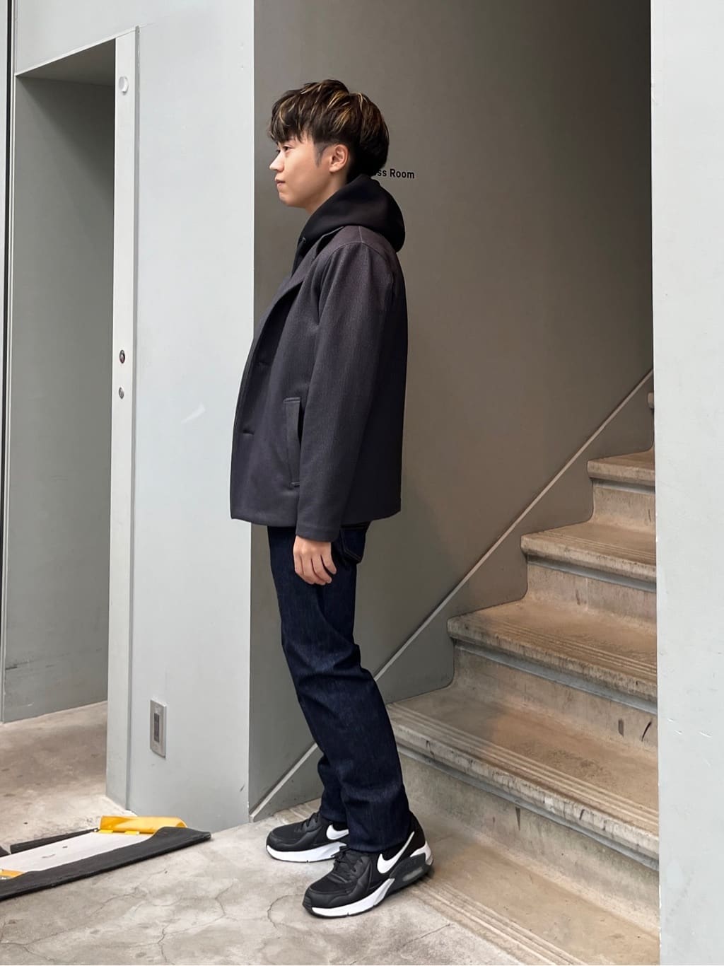 Namikiさんの「TAKEO KIKUCHI｜【DOWN FABRIC】ダウンファブリック スタンドカラーブルゾン」を使ったコーディネート