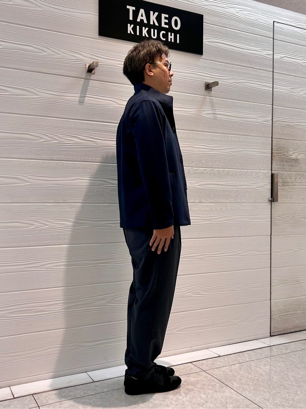 すーさんの「TAKEO KIKUCHI｜【DOWN FABRIC】ダウンファブリック スタンドカラーブルゾン」を使ったコーディネート