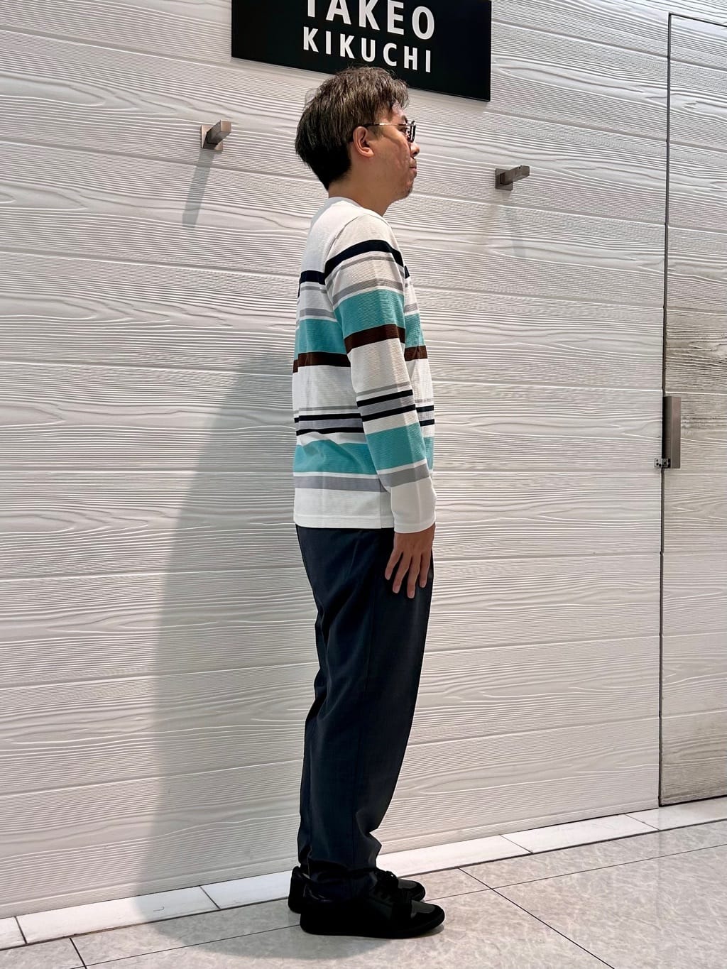 すーさんの「TAKEO KIKUCHI｜【DOWN FABRIC】ダウンファブリック スタンドカラーブルゾン」を使ったコーディネート