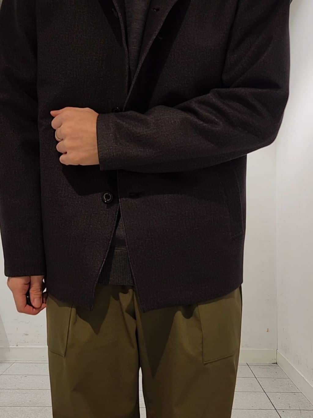 Maedaさんの「TAKEO KIKUCHI｜【DOWN FABRIC】ダウンファブリック スタンドカラーブルゾン」を使ったコーディネート