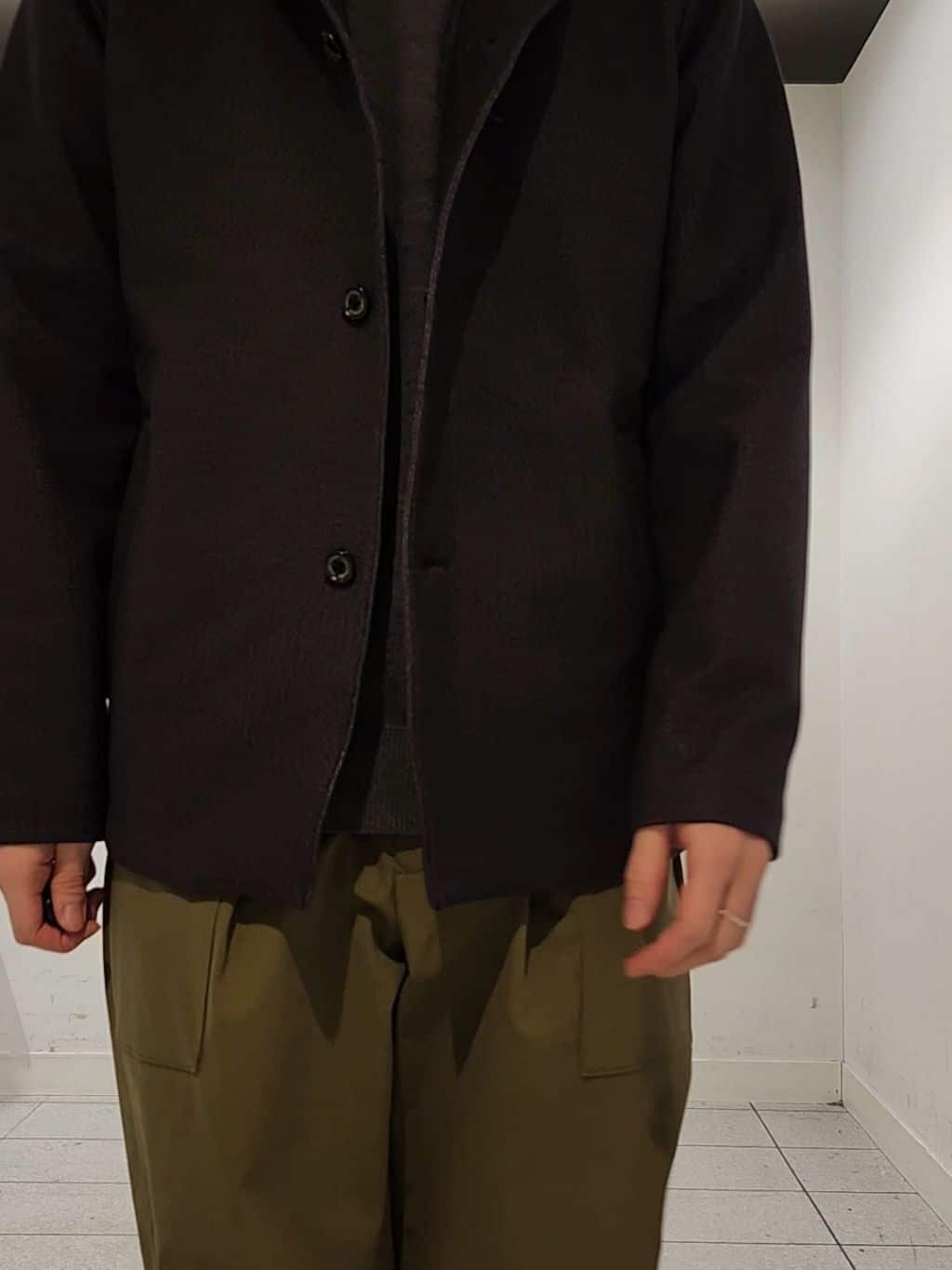 Maedaさんの「TAKEO KIKUCHI｜【DOWN FABRIC】ダウンファブリック スタンドカラーブルゾン」を使ったコーディネート