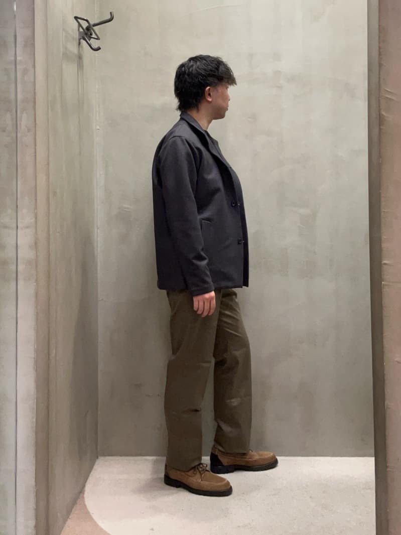 コウノ モトヤさんの「TAKEO KIKUCHI｜【DOWN FABRIC】ダウンファブリック スタンドカラーブルゾン」を使ったコーディネート