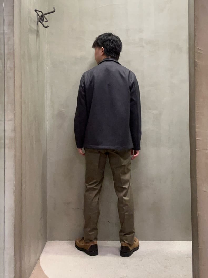 コウノ モトヤさんの「TAKEO KIKUCHI｜【DOWN FABRIC】ダウンファブリック スタンドカラーブルゾン」を使ったコーディネート