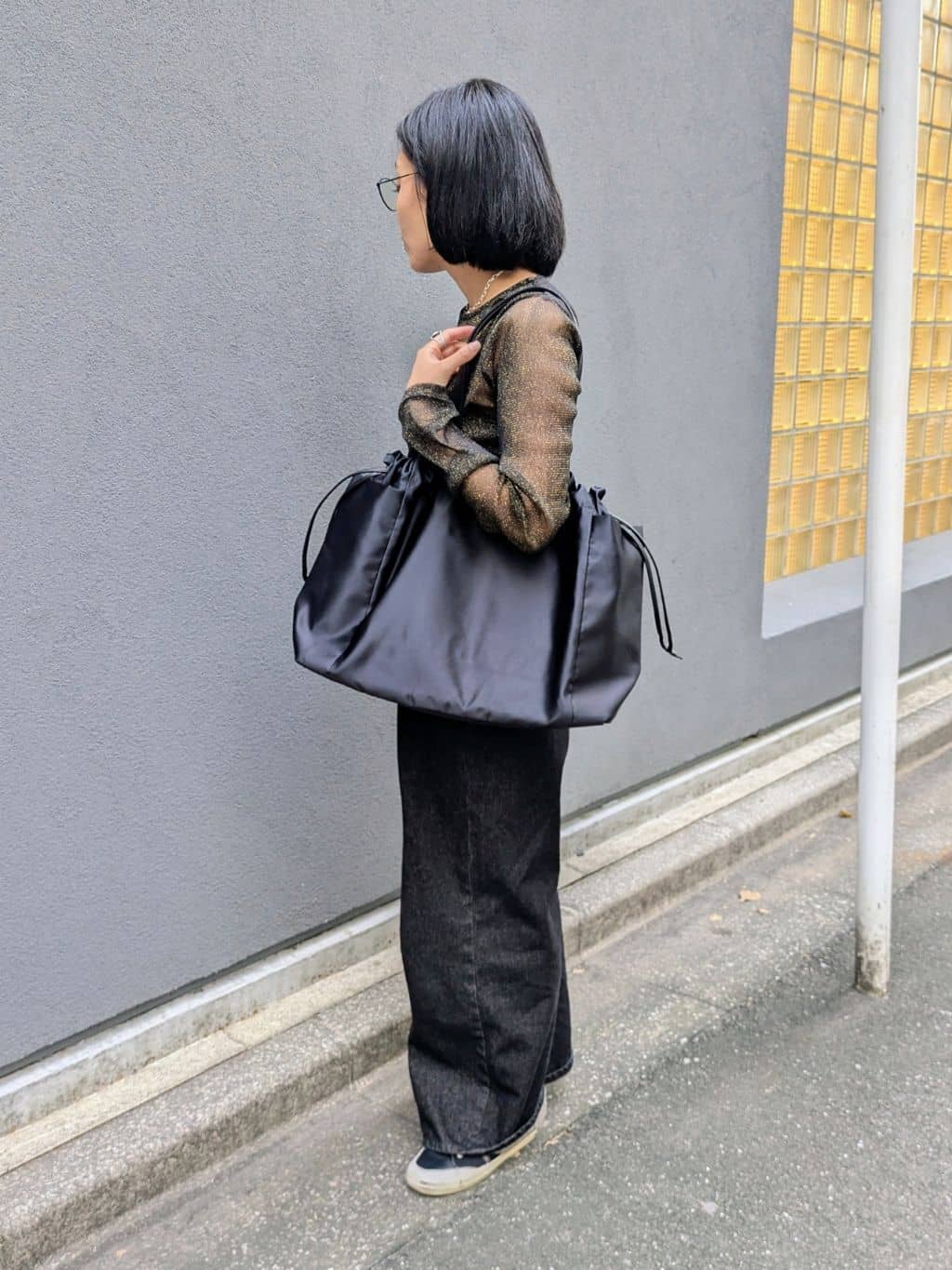 MTさんの「HIROKO HAYASHI｜LUINI SATINE（ルイーニ サティーネ）トートバッグ」を使ったコーディネート