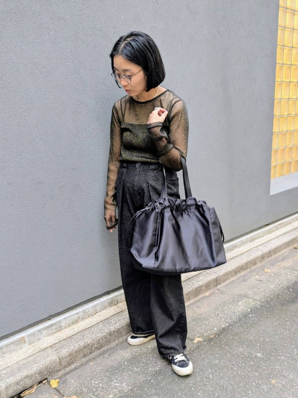 MTさんの「HIROKO HAYASHI｜LUINI SATINE（ルイーニ サティーネ）トートバッグ」を使ったコーディネート