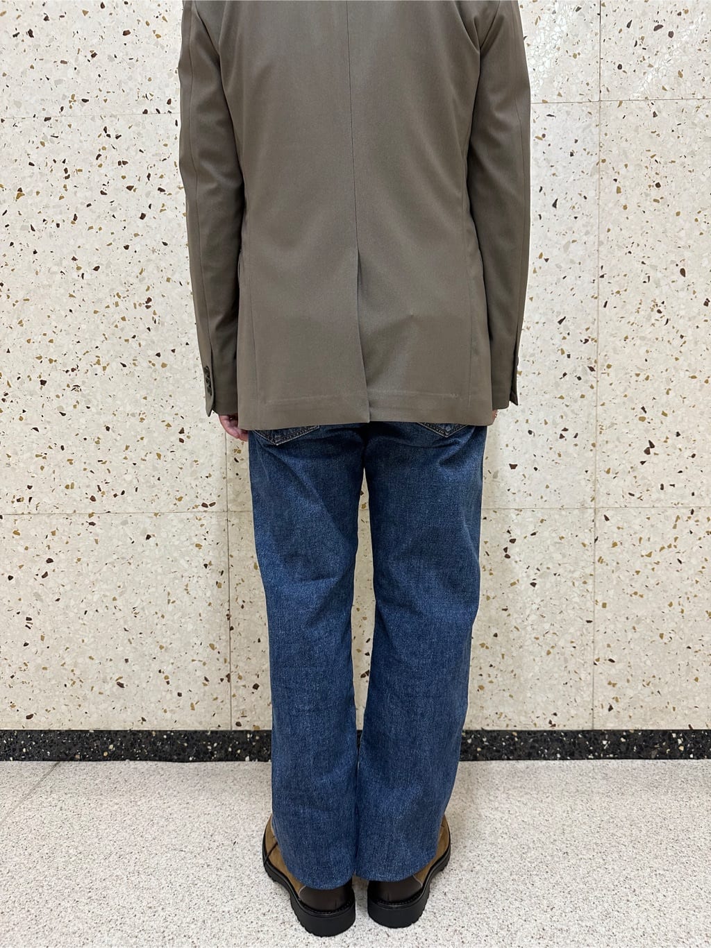 obaさんの「TAKEO KIKUCHI｜【モンスターストレッチ】日本製 ウォッシュド デニムパンツ」を使ったコーディネート