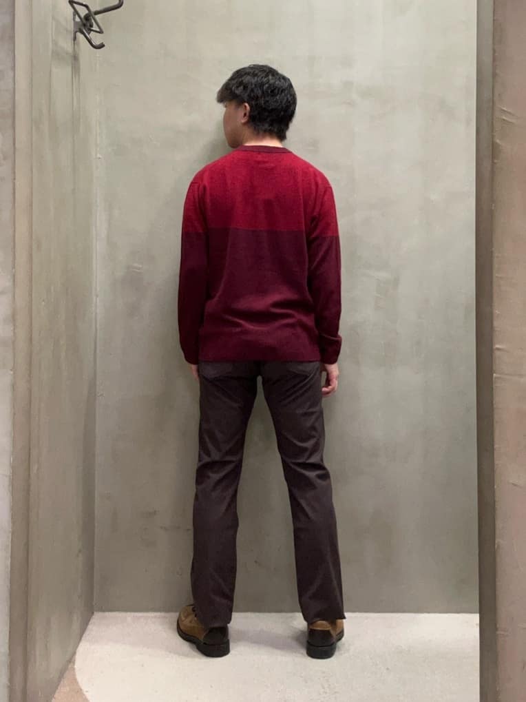 コウノ モトヤさんの「TAKEO KIKUCHI｜【Made in JAPAN】播州織 ストレッチ パンツ」を使ったコーディネート