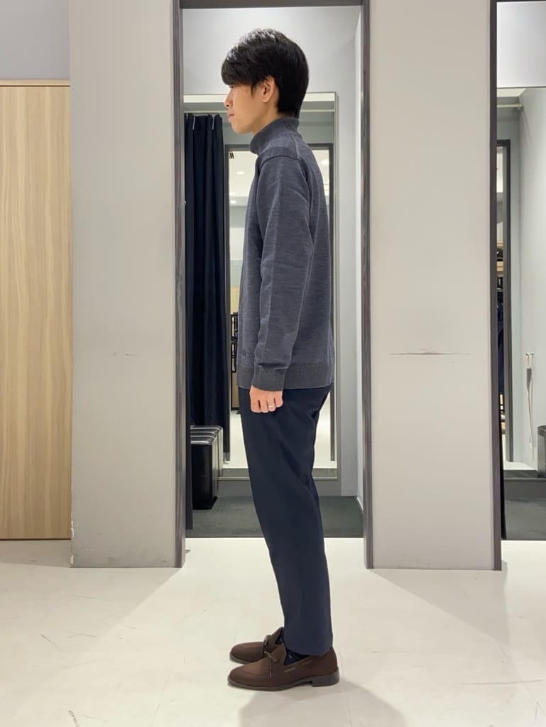 わいずみさんの「TAKEO KIKUCHI｜【DOWN FABRIC】ダウンファブリック スタンドカラーブルゾン」を使ったコーディネート