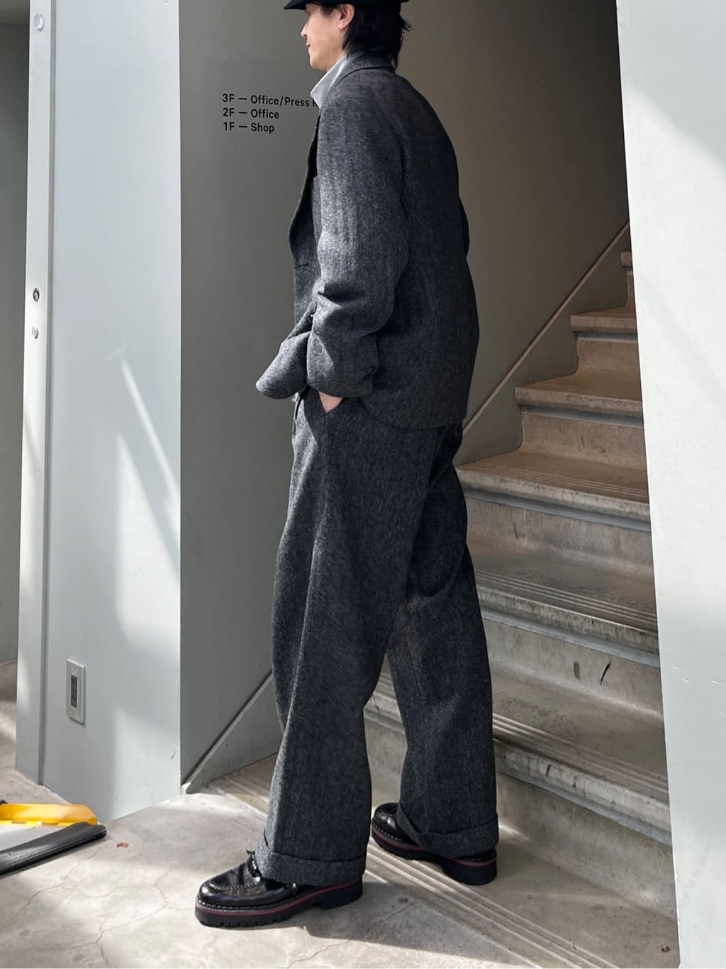 Shintaroさんの「TAKEO KIKUCHI｜40ct＆525 キルトモンクストラップシューズ」を使ったコーディネート
