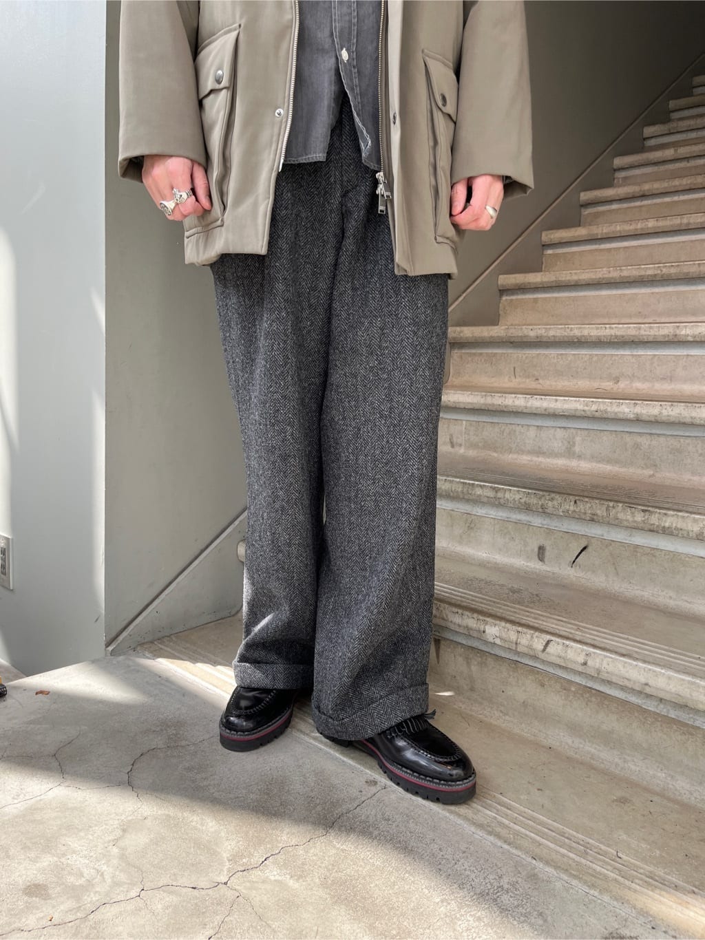 Shintaroさんの「TAKEO KIKUCHI｜40ct＆525 キルトモンクストラップシューズ」を使ったコーディネート
