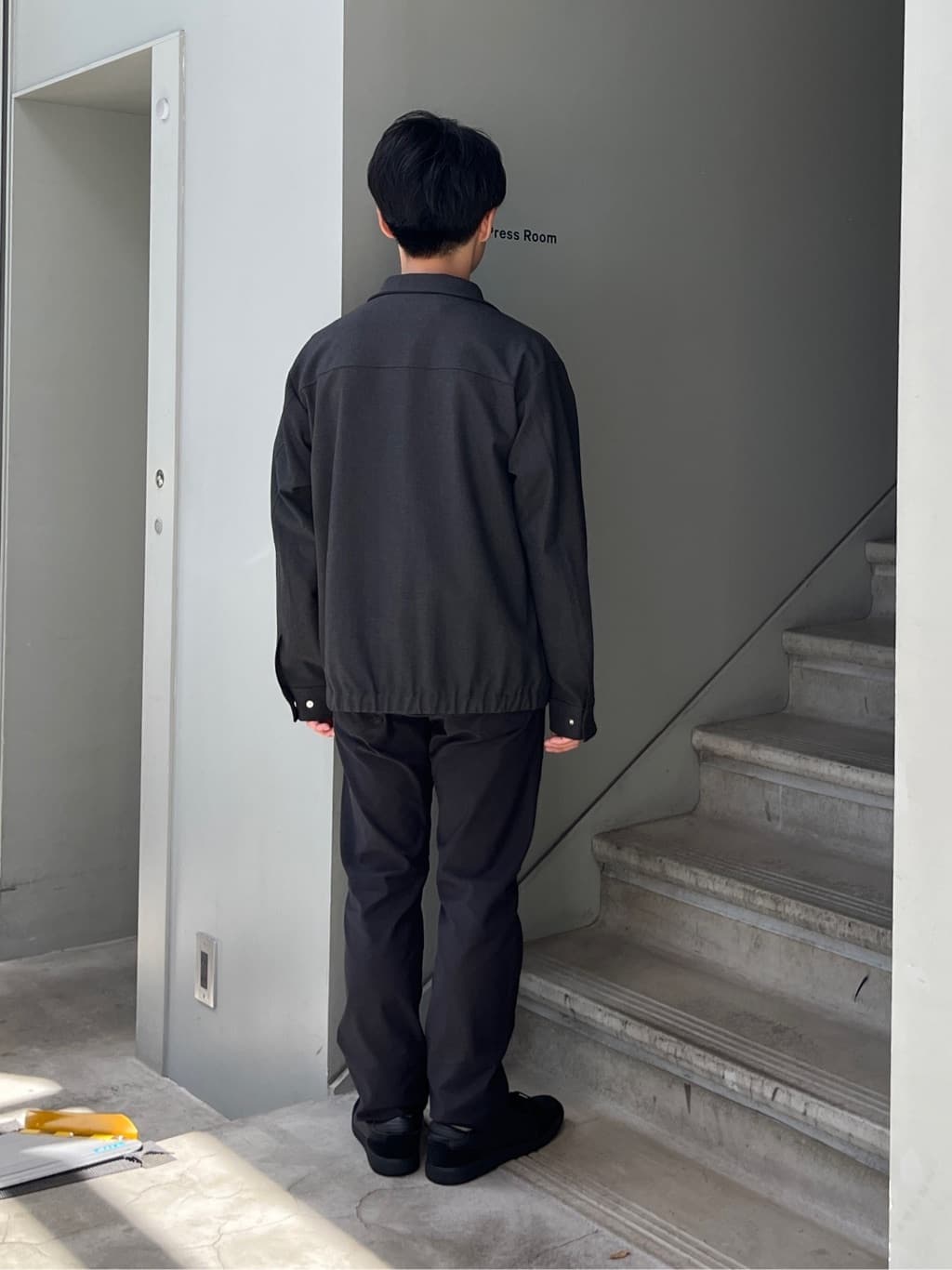 Namikiさんの「TAKEO KIKUCHI｜【Made in JAPAN】播州織 ストレッチ パンツ」を使ったコーディネート