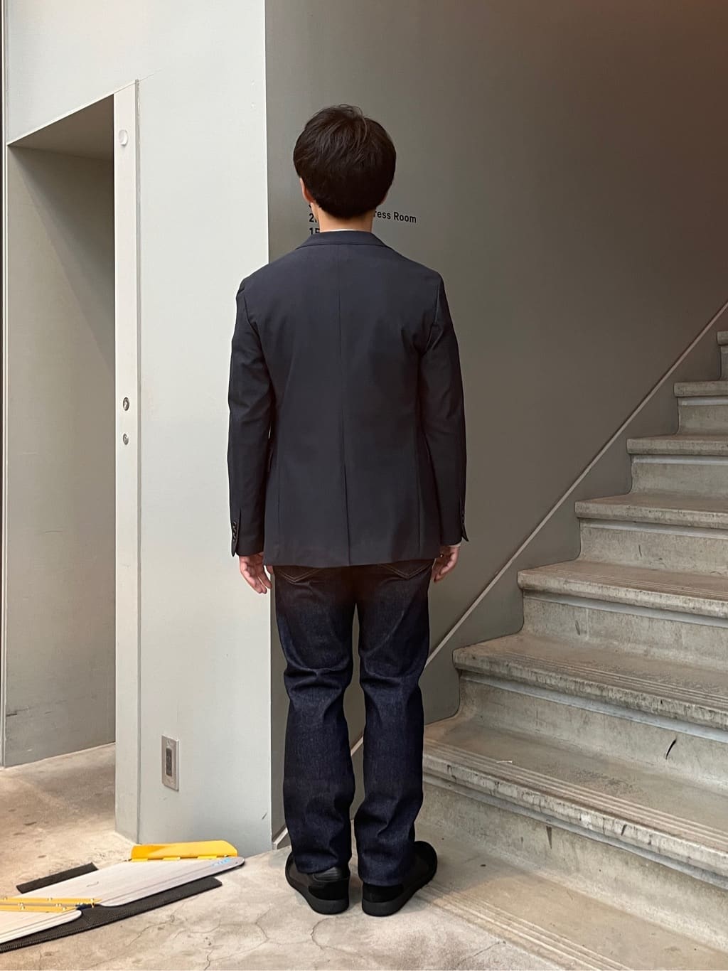 Namikiさんの「TAKEO KIKUCHI｜【モンスターストレッチ】日本製 ワンウォッシュ デニムパンツ」を使ったコーディネート